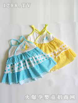 潤嬰寶吊帶裙兩色