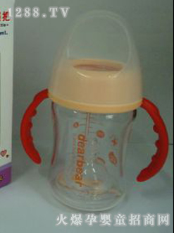 奧兒寶晶鉆玻璃奶瓶150ml