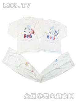 安嬰寶yinge肩開套裝