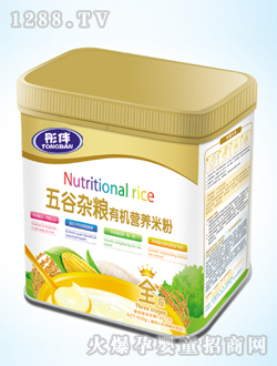 彤伴五谷雜糧有機營養(yǎng)米粉