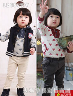 開(kāi)心寶貝童裝2041