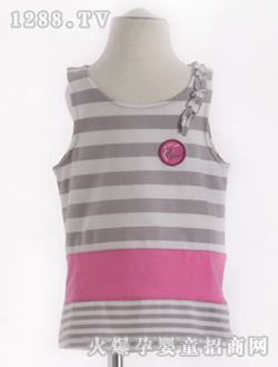 小豬班納圓領無袖針織衫