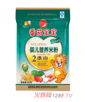 番茄寶寶淮山y(tǒng)inge米粉450g