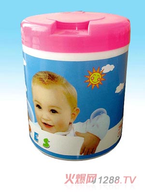 yinge濕巾200片桶裝