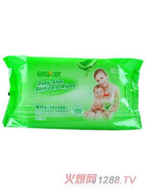 噯呵yinge蘆薈護膚柔濕巾（80片）