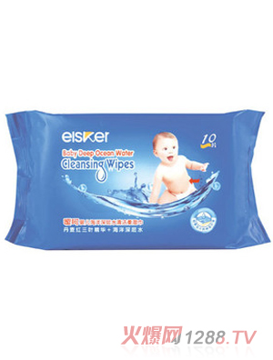 噯呵yinge深層海洋水清潔柔濕巾（30片）