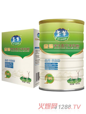 圣羊?qū)W生配方羊奶粉（桶裝）