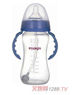 米奇樂(lè)PP寬口自動(dòng)奶瓶240ml