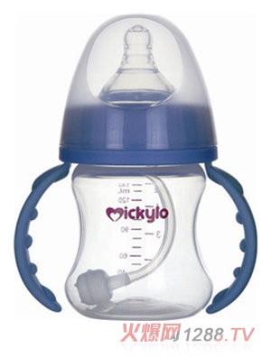 米奇樂(lè)PP寬口自動(dòng)奶瓶140ml