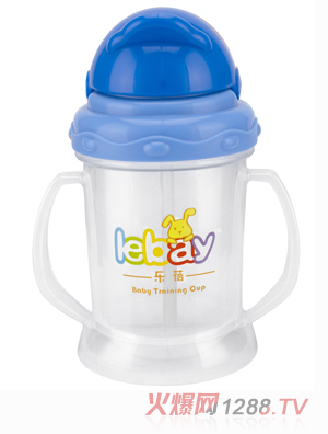 樂蓓yingye學飲杯6913A藍色