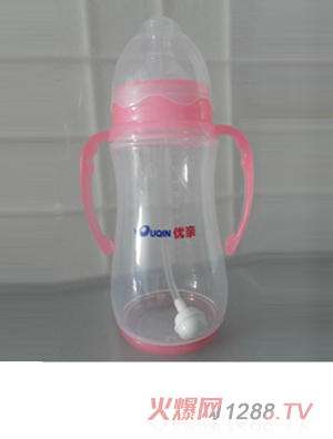 U親PP紅色自動yinge奶瓶350ml