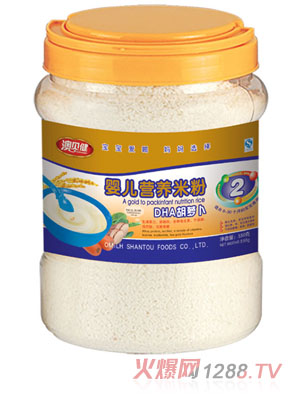 澳貝健DHA胡蘿卜yinge營養(yǎng)米粉