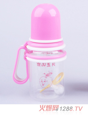 迪加寶貝pp活動柄直身自動小奶瓶