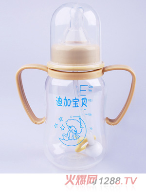 迪加寶貝pp自動刻度小奶瓶