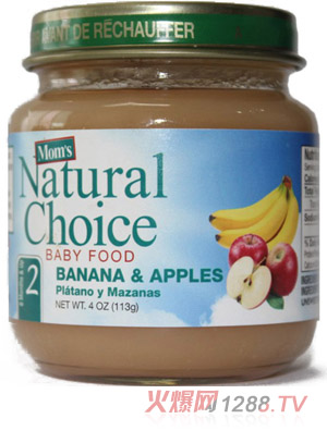 瑪歐仕yingye香蕉蘋果果泥