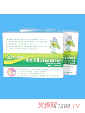九九貝健兒童益生菌固體飲料大盒