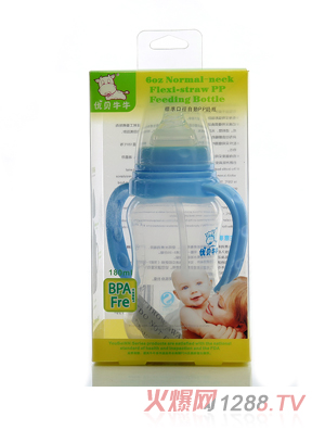 優(yōu)貝牛牛yinge寬口徑自動PP奶瓶