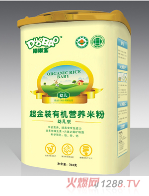 嘟嘟寶youe型超金裝有機(jī)營養(yǎng)米粉