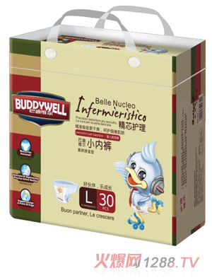 巴迪維爾yinge棉柔速吸舒適拉拉褲L