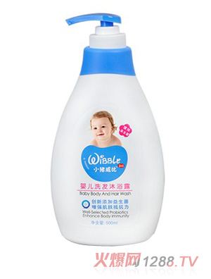 小豬威比yinge洗發(fā)沐浴露500ml