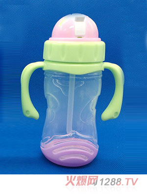 保利星雙手柄水杯粉色