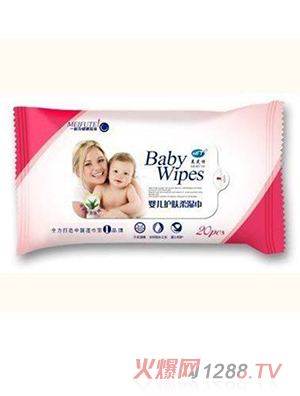 美芙特yinge護膚柔濕巾20片