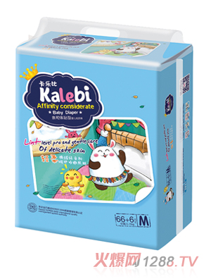 卡樂比超薄yinge紙尿褲M碼66+6片
