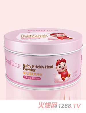 貝芙yingye舒柔熱痱粉