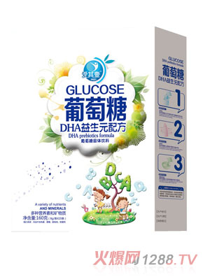 愛(ài)其壹DHA益生元配方葡萄糖固體飲料