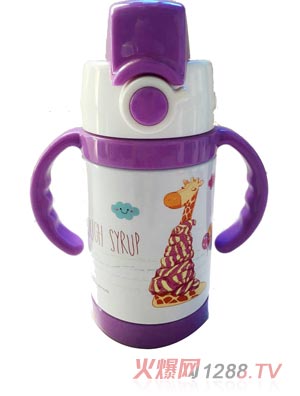 好樂(lè)嬰紫色水杯