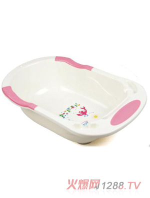 陽光兔yinge沐浴盆白色粉邊