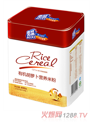 貝希有機(jī)胡蘿卜米粉聽裝