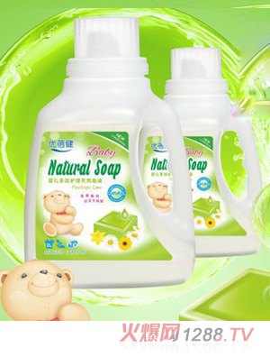 優(yōu)蓓健yinge多效護理天然皂液