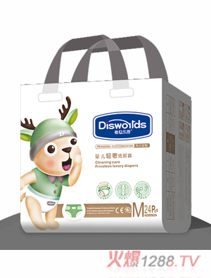 迪世樂園yinge輕奢紙尿褲M 24片