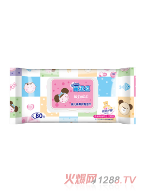萌逗逗yinge棉柔護臀濕巾