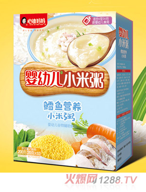 心迪媽媽yingye小米粥-鱈魚營養(yǎng)