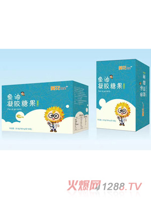 葵花優(yōu)貝魚油凝膠糖果