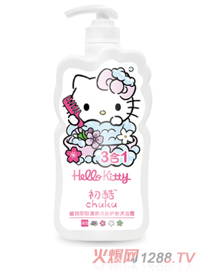 Hello Kitty����ֲ����ȡ��ˬϴ�l(f��)�o�l(f��)��ԡ¶ 400ml
