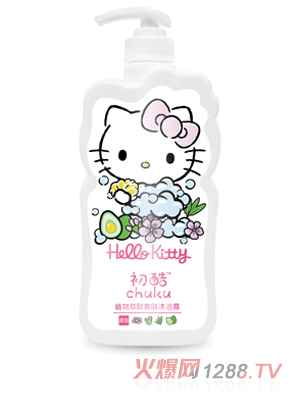 Hello Kitty����ֲ����ȡˬ�w��ԡ¶ 400ml