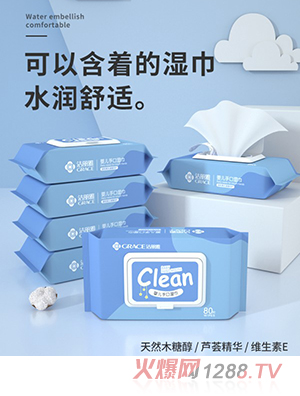 潔麗雅yinge手口濕巾