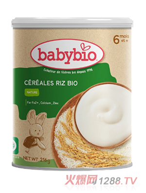 伴寶樂有機yingye大米米粉