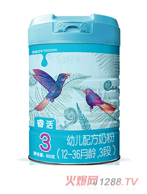 睿活youe配方奶粉（12-36月齡，3段）