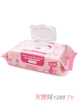 德敏舒yingye保濕潔膚濕巾80片裝