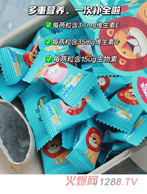 MiniMax復(fù)合礦物質(zhì)多維軟糖產(chǎn)品