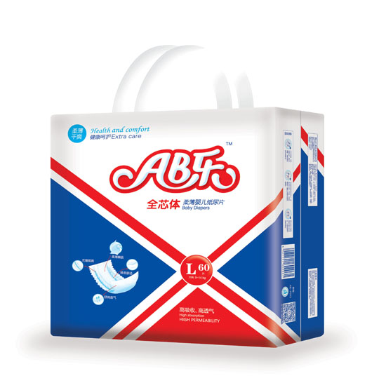 AB樂(lè)柔薄嬰兒紙尿片L60