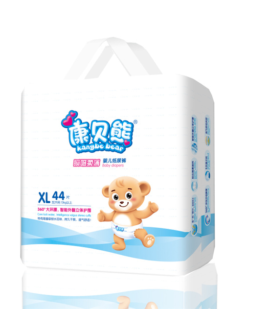 康貝熊瞬吸柔薄紙尿褲XL44