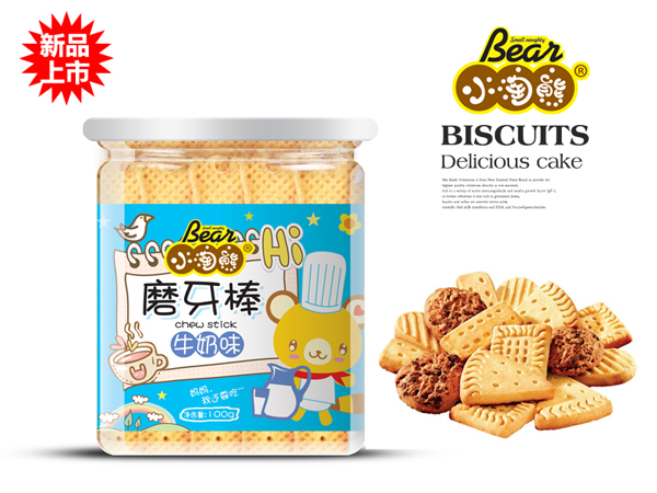 小淘熊磨牙棒-牛奶味a