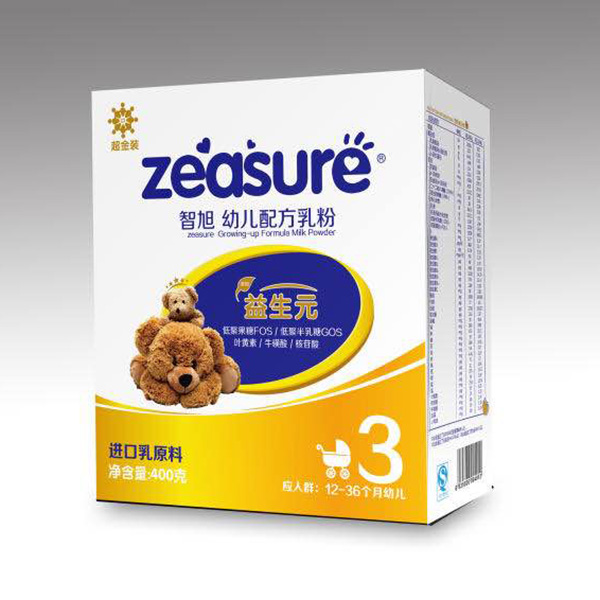 智旭超金裝益生元幼兒配方乳粉3段400g