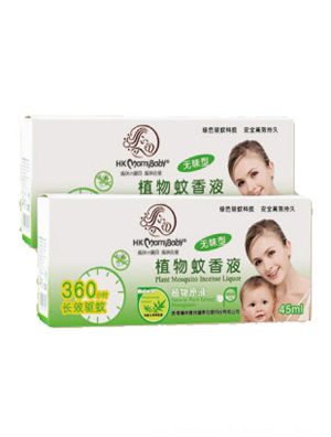 香港媽咪寶貝植物蚊香液無(wú)味型