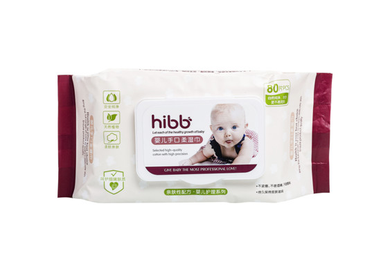 浩一貝貝手口濕巾80片